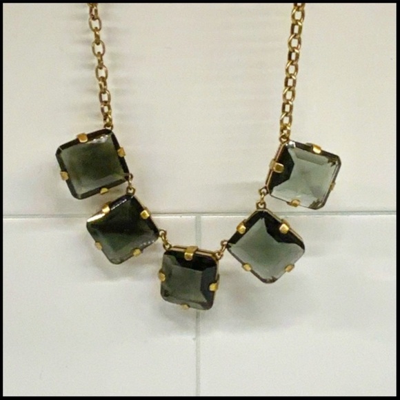 J. Crew Bold Crystal Necklace - Picture 2 of 5